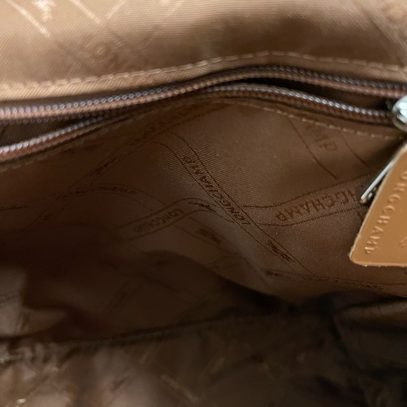 LONGCHAMP Leather Le Foulonné Backpack - Picture 10 of 10